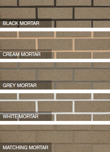 mortar colour brick colours nz