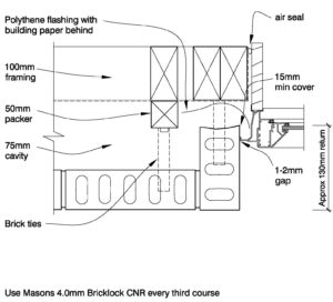Clay Bricks – Deep Reveal Jamb Using Packer